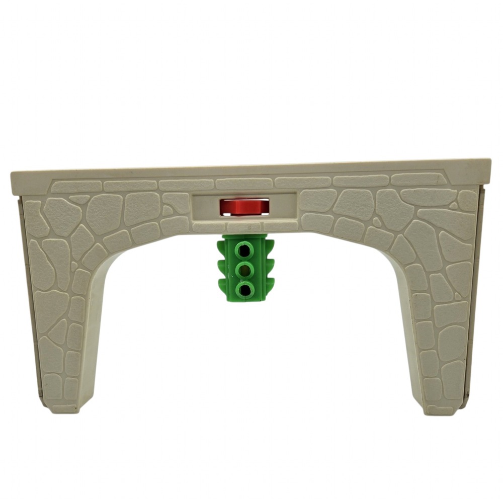 Vintage Fisher Price Little People Bridge Play Family Village Traffic Light 997
